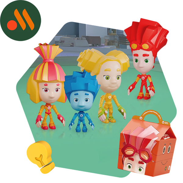 «Фиксики» × «Вкусно — и точка»